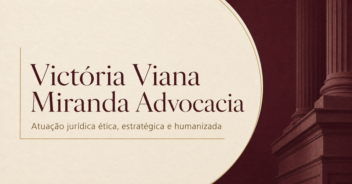 Identidade visual de Victória Viana Miranda Advocacia